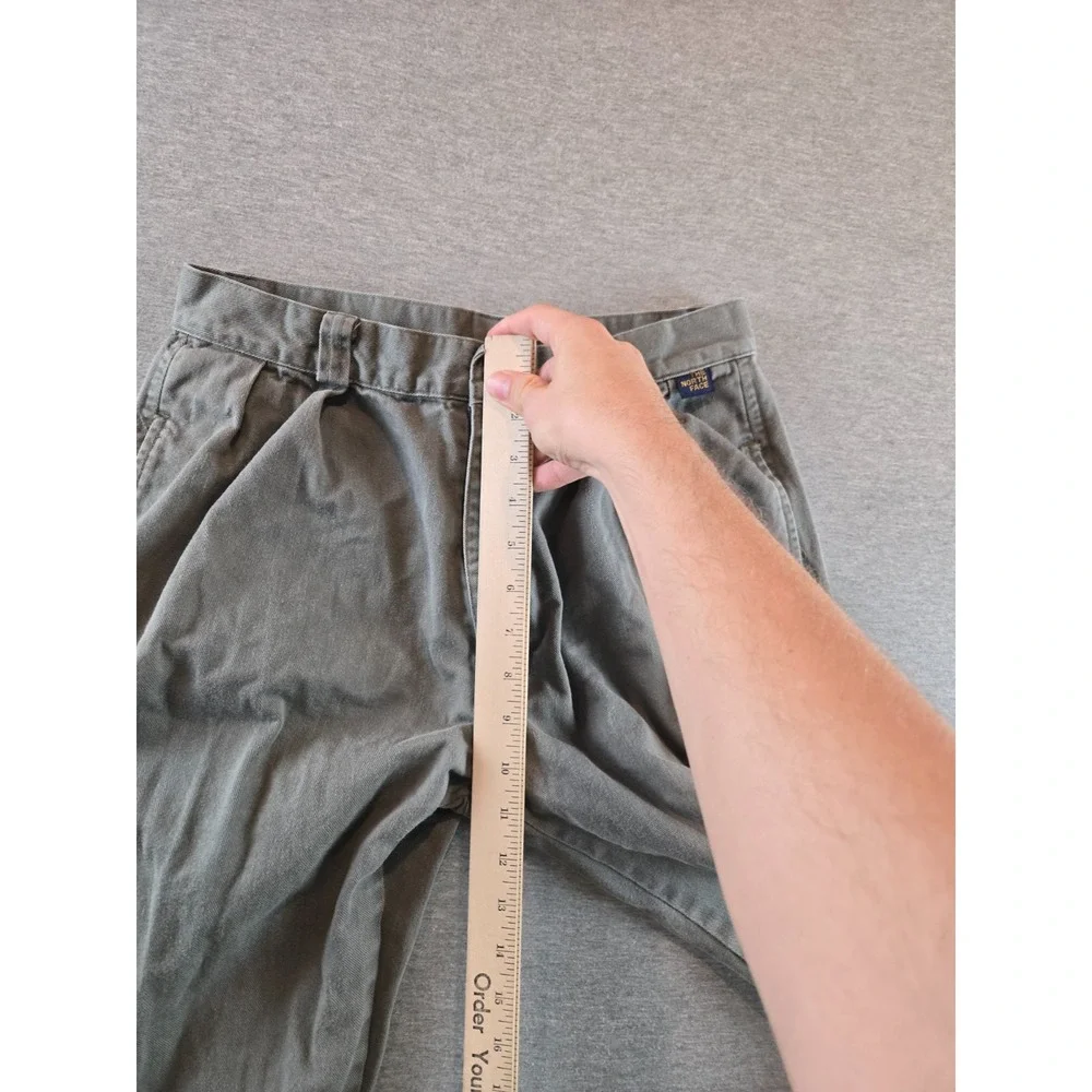 Vintage The North Face Chino Pants Mens 30 Gray Straight Leg Gorpcore Casual 90s